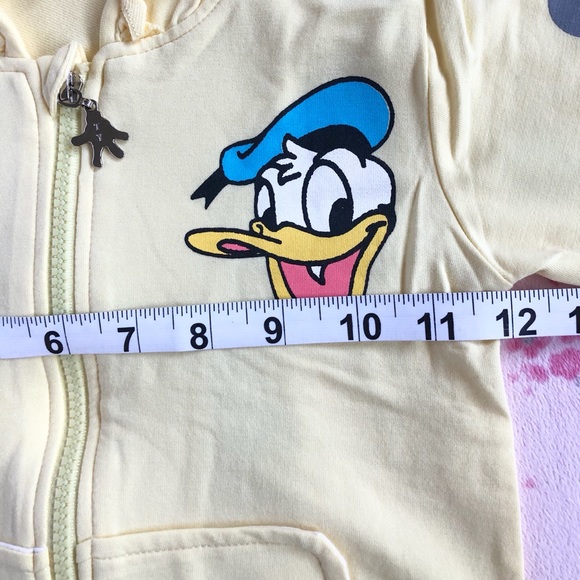 Yellow Hooded Matching Set 3T-4T - Picture 4 of 9